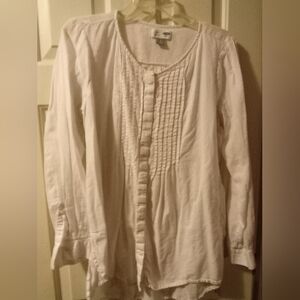 Old Navy Pintuck Tunic, L